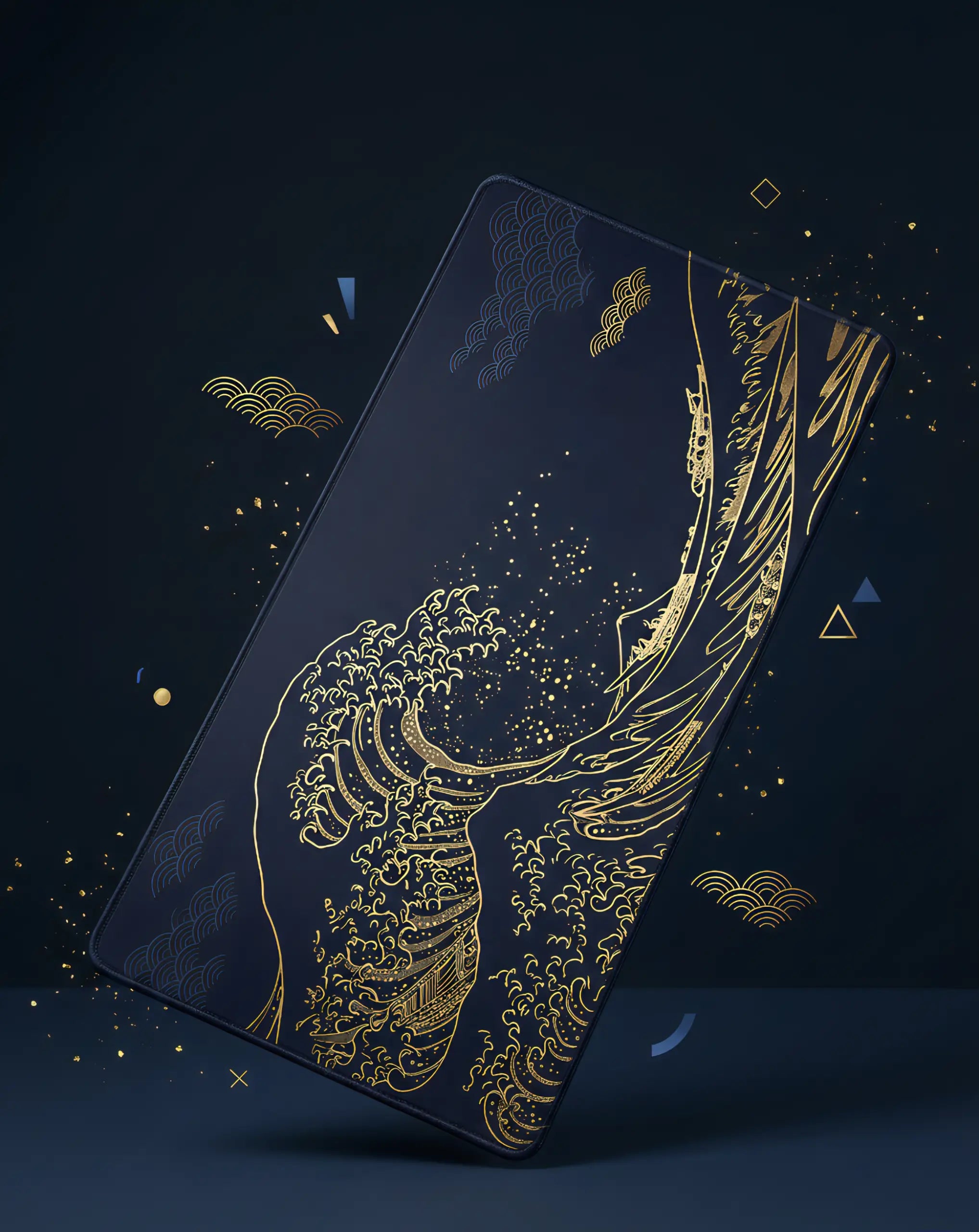 TAPIS DE SOURIS VAGUES & MOTIFS JAPONAIS Image